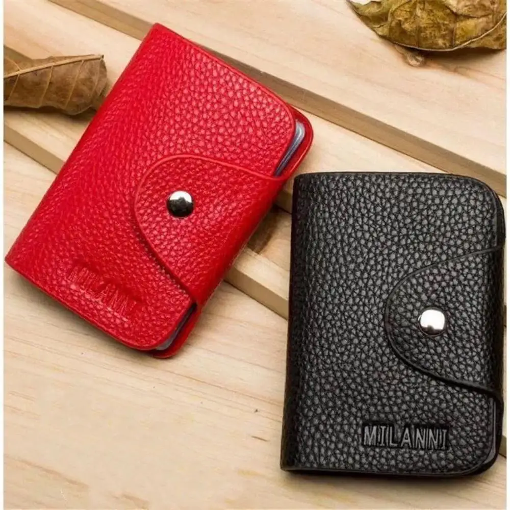 Модный кожаный держатель для карт 20 кредитных мини клатч|Держатели и пропусков| |