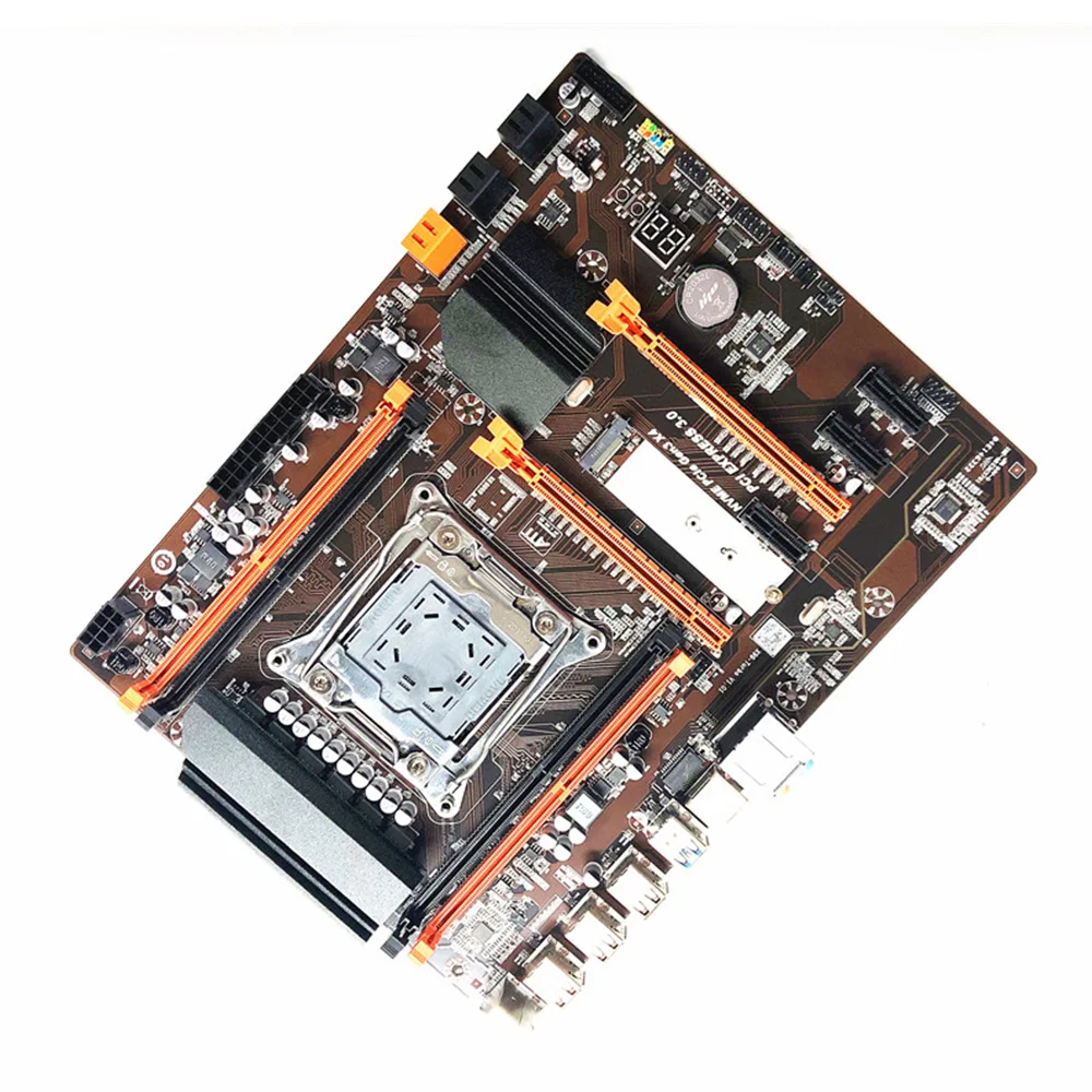 Kaufen X99-B85 LGA2011-V3 Computer Motherboard Modul ECC SATA 3,0 M.2 NVME SSD USB 3,0 DDR4 Speicher Unterstützung 2678V3CPU