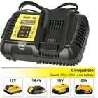 2021 новейшее быстрое зарядное устройство 14,4 а DCB118 DCB101, зарядное устройство для литий-ионных аккумуляторов Dewalt 12 В в 20 в, литий-ионный аккумулятор высокого качества