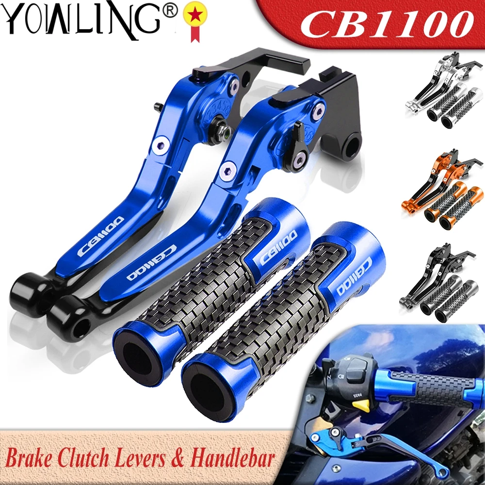 

For HONDA CB 1100 CB1100 GIOspecial 2013 2014 2015 2016 Motorcycle CNC Adjustable Extendable Brake Clutch Levers Handle Bar Grip