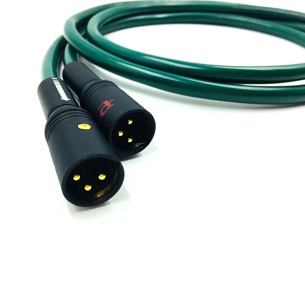 Colleimage oen пара FA-220 OCC Xlr к Rca кабель 2 штекер Мужской Соединительный Hifi стерео аудио