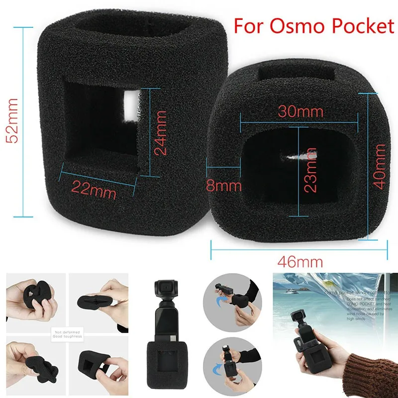 Высококачественный гибкий микрофон с защитой от ветра шумоподавление губка