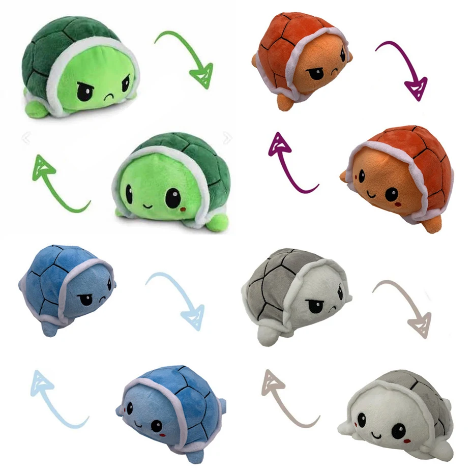 

Reversible Cat Kids Plushie Plush Animals Unicorn Double-Sided Flip Doll Cute Toys For Peluches Pulpos Plush Toys Stuffed Toys