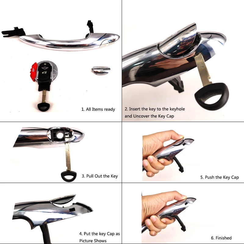 Новинка кепка для ключей Mini Cooper из АБС-материала с УФ-защитой хромированная F55 F56