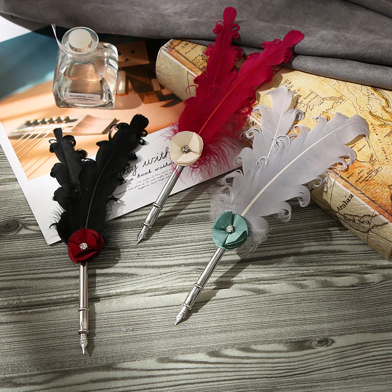 1 комплект перо для чернильницы набор деловых подарков High end перьевая ручка
