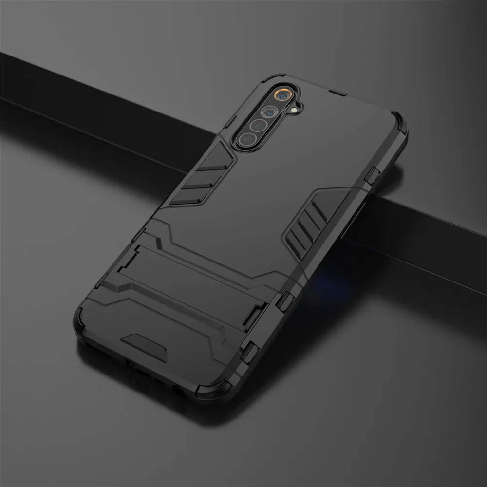 Противоударный чехол для OPPO Realme X50 6 Find X2 Pro C2 с подставкой | Мобильные телефоны и