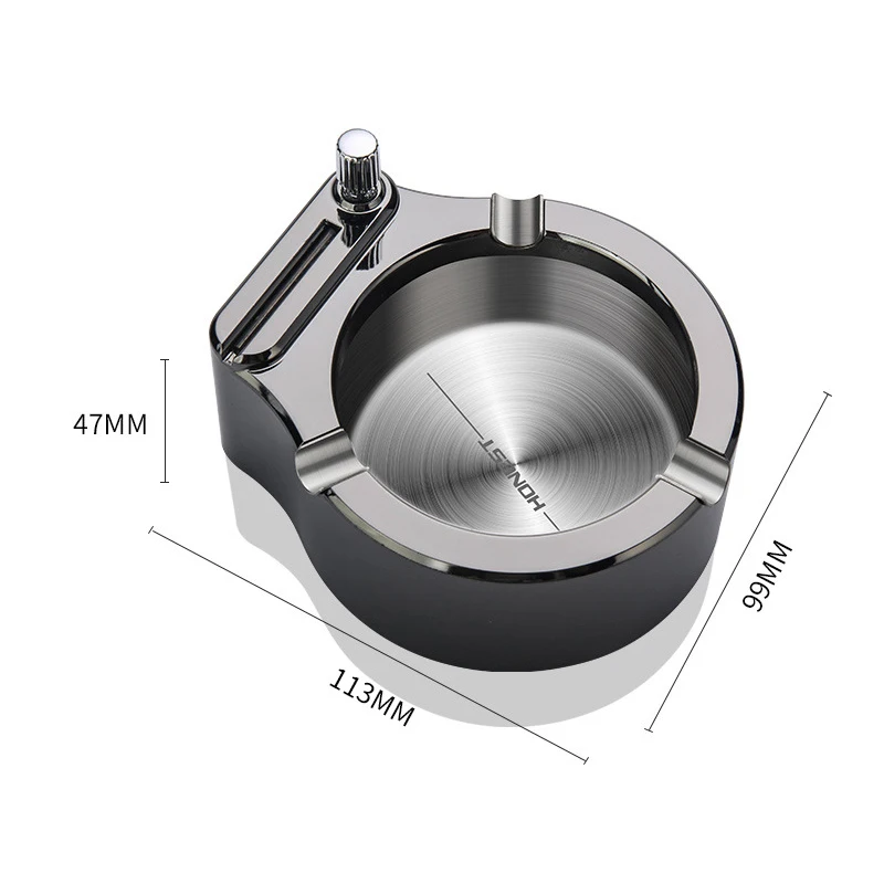 

Creative Million Matches Ashtray Metal Oil Lighter Multifunctional Permanent Flint Kerosene Lighter Business Desktop Decoration