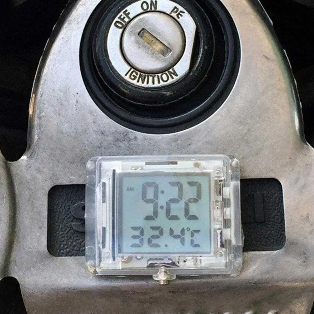 Мотоциклетные светящиеся Vehincal часы Мотоцикл ATV электрический автомобиль для Honda