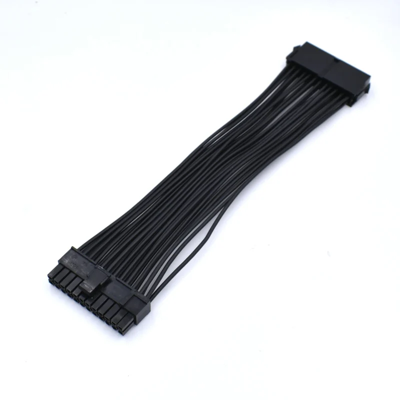 

20cm/50cm PC PSU ATX 24 Pin Male To 24 Pin Female Motherboard Extension Power Cable