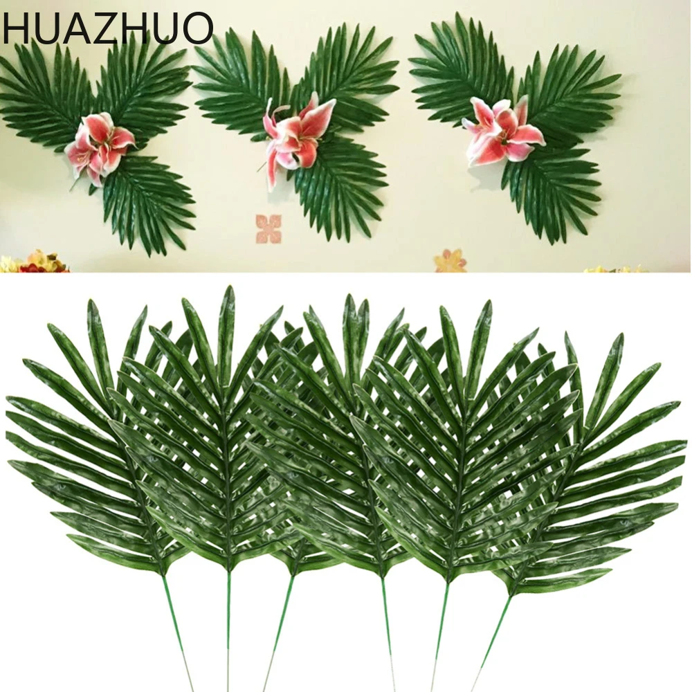 24 шт. Гавайские искусственные Пальмовые Листья листья в форме Панциря Черепахи