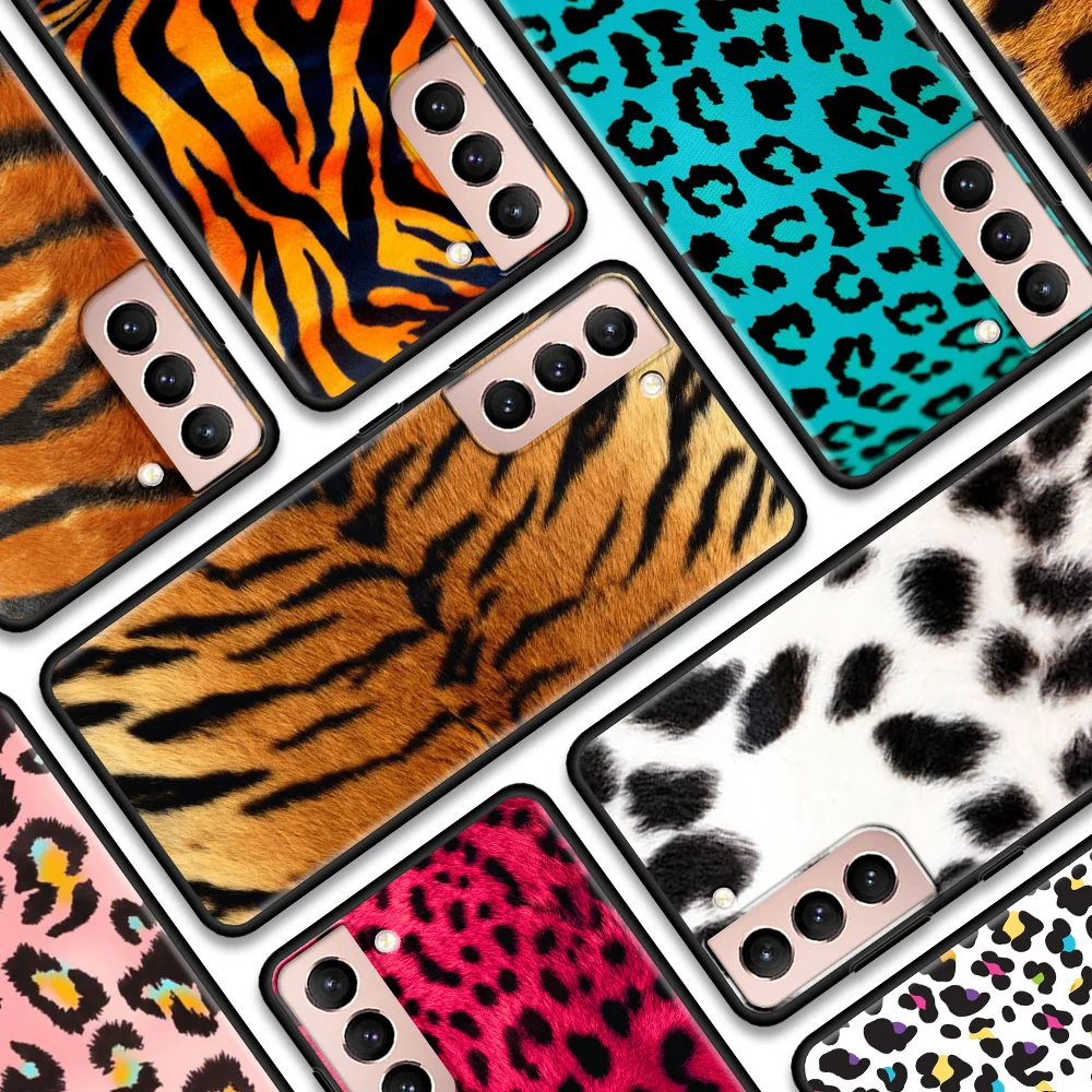 Мобильный телефон чехол Funda для Samsung Galaxy S20 FE S21 ультра 5G S10 S9 S8 плюс S10e Coque тигра и