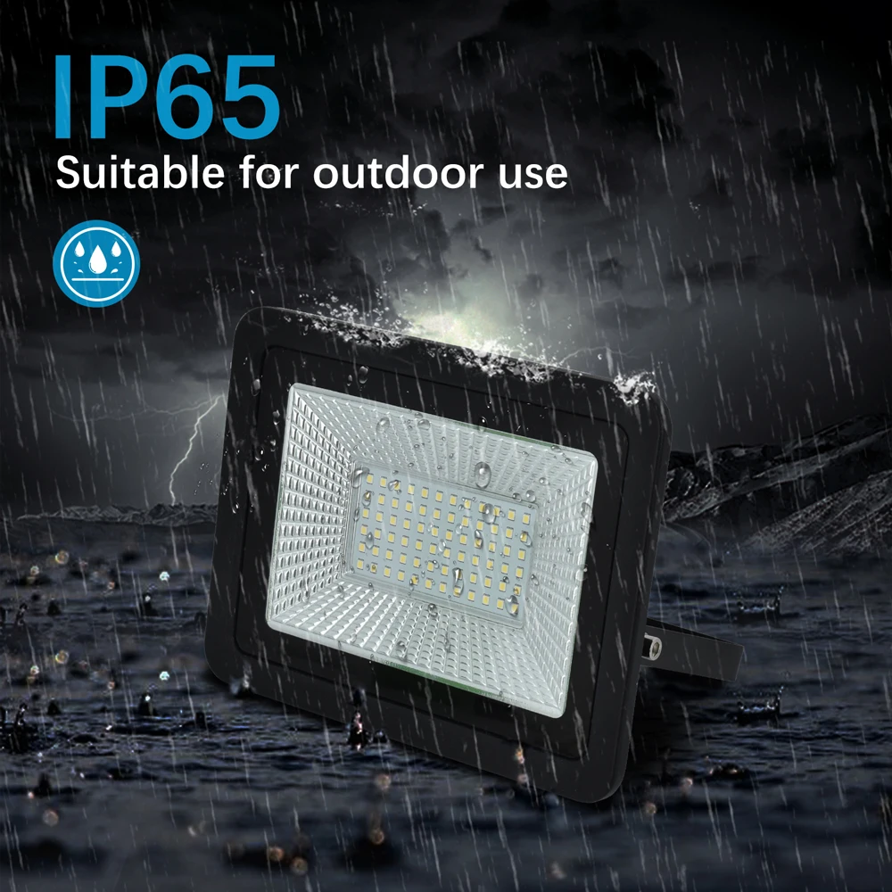 

10 30W Led Flood Light 110V Floodlight Waterproof Outdoor Street Square Highway Security Lighting Yard Garden Spotlight