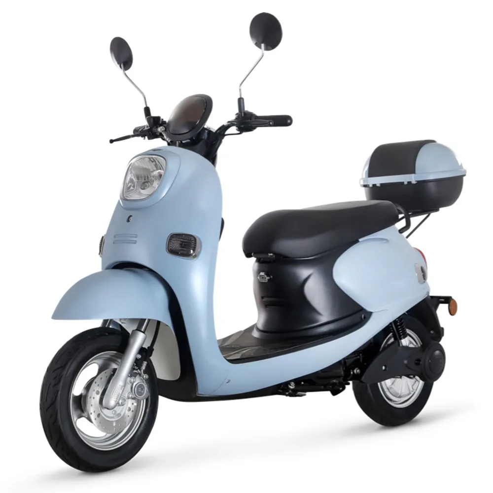 Verkaufen High-Speed 60V Elektrische Tragbare Motorrad Täglichen Erwachsene Lange-Abstand Laufende König Roller Batterie Auto