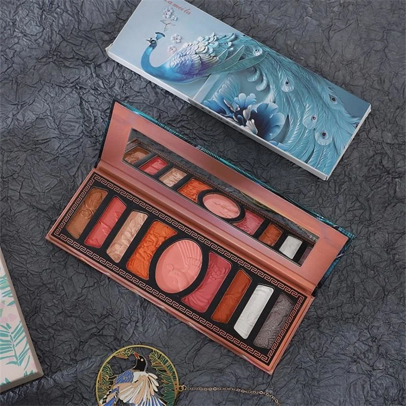 

Shimmer Professional Eye Highlighter Shadow Palette Cosmetic Waterproof Long Lasting Makeup Contour Blush Multi-purpose Palette