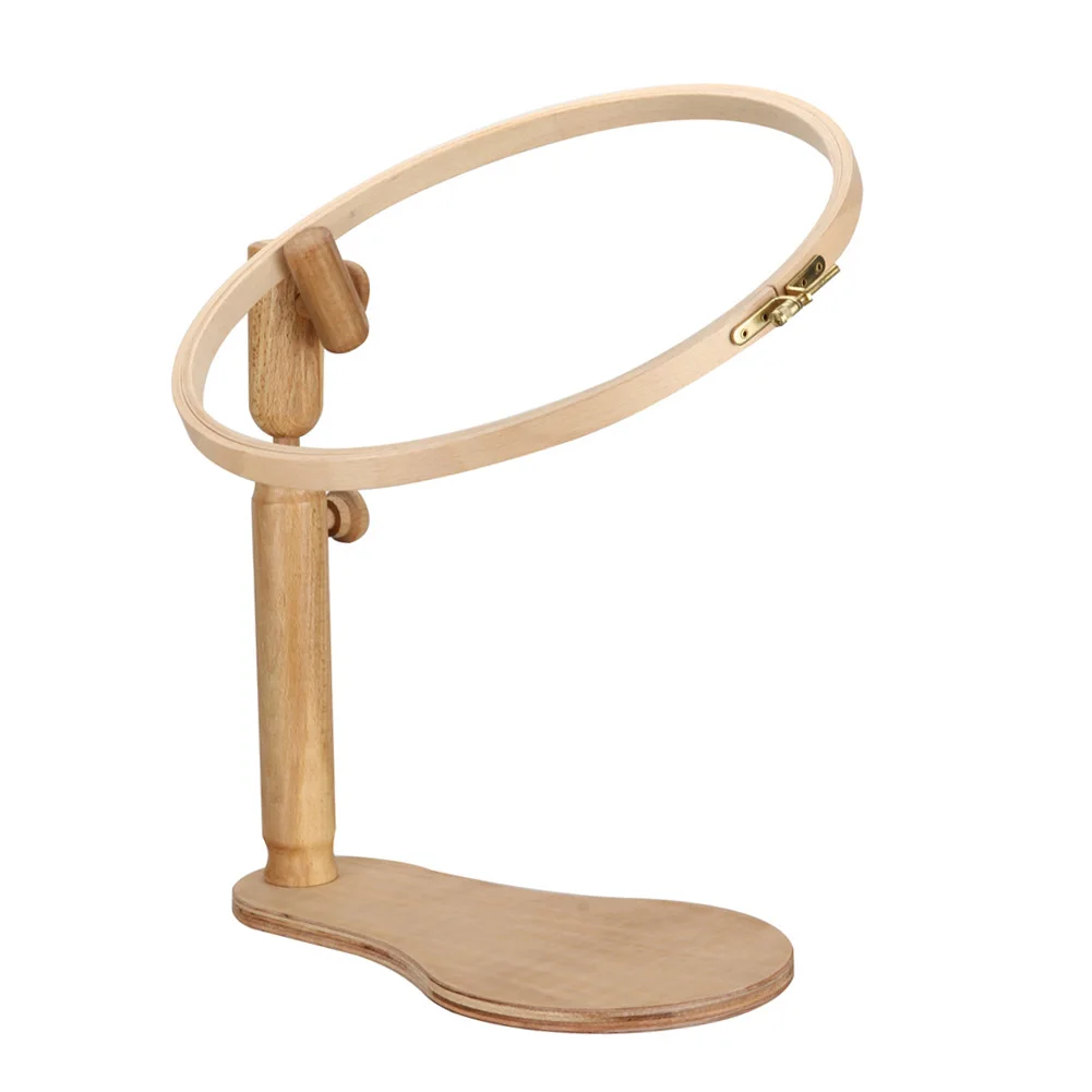 1 шт. набор колец для вышивки крестиком подставка деревянная полка и регулируемая