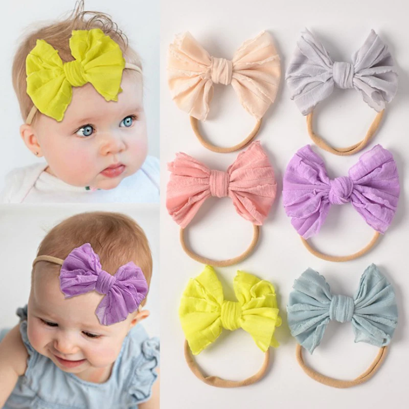 Детский верх телефон детский большой бант искусственная резинка эластичная