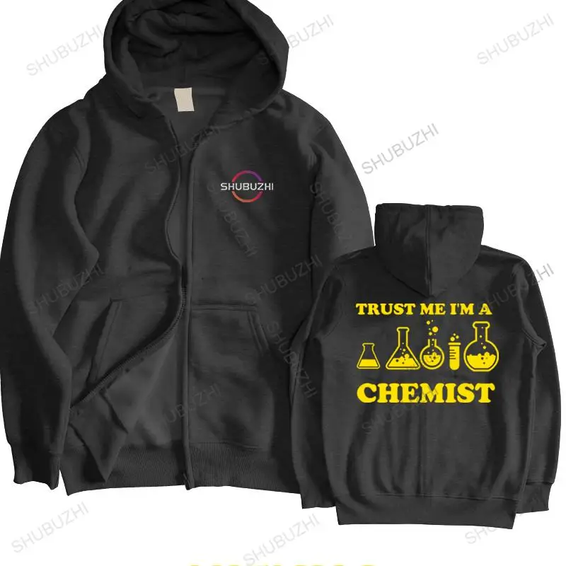 

New Arrived mens luxury hooded jacket brand sweatshirt Trust Me I'm A Chemist male hoodie autumn clothing loose style hoody coat
