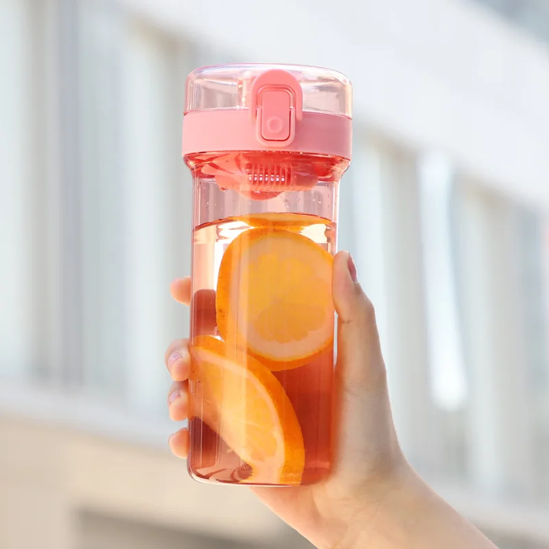 구매 투명한 물병 스포츠 체육관 플라스틱 야외 여행 휴대용 물병 음료 간단한 Botella 드 아구아 워터 컵 DF50WB