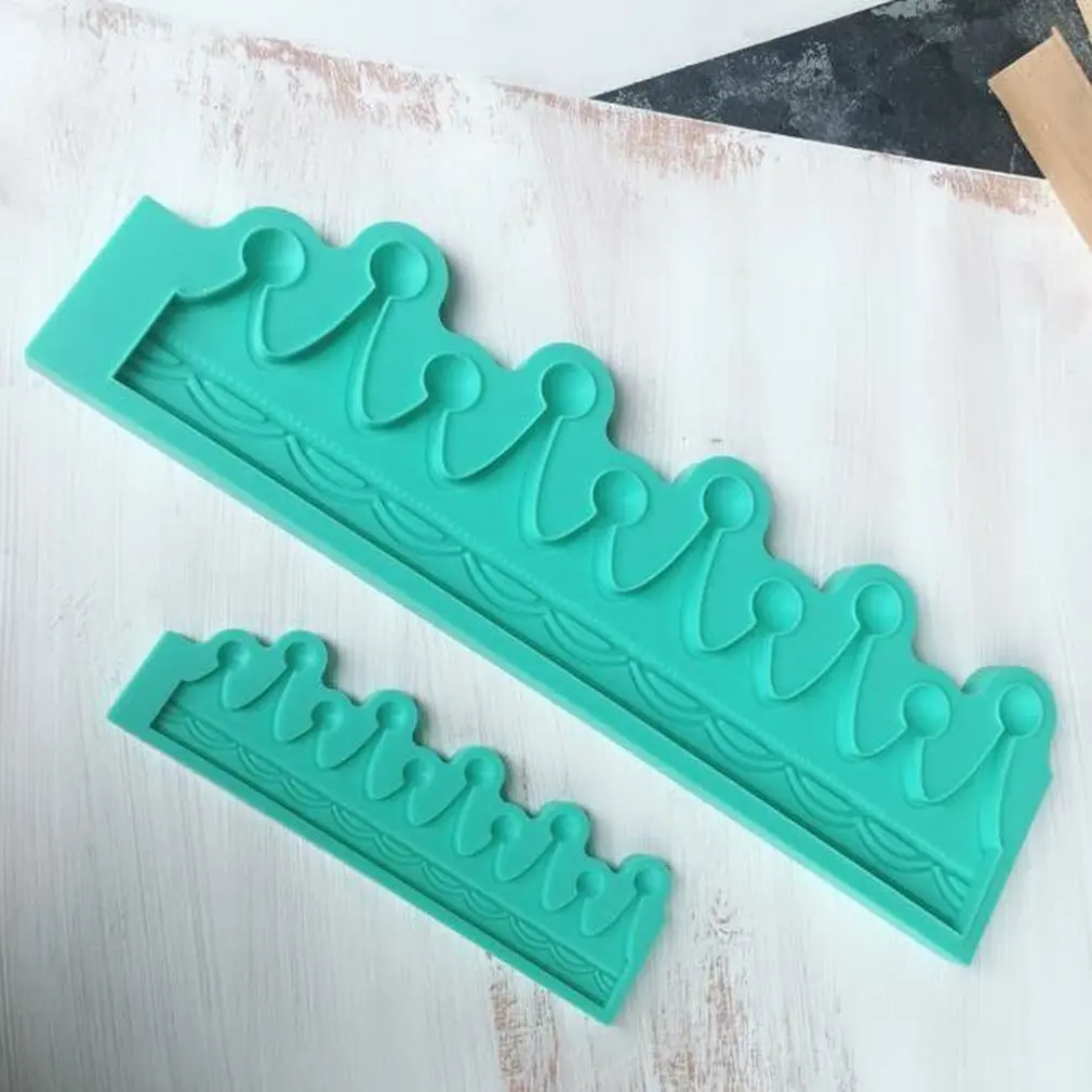 Маленькая Корона силиконовая форма для торта шоколада инструменты украшения