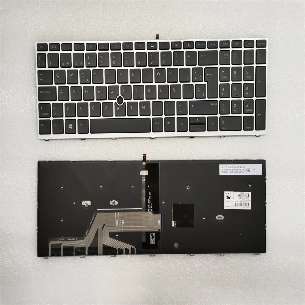 Оригинальная новая испанская клавиатура для ноутбука HP Probook 650 G4 G5 SN9171BL SG-87840-2EA