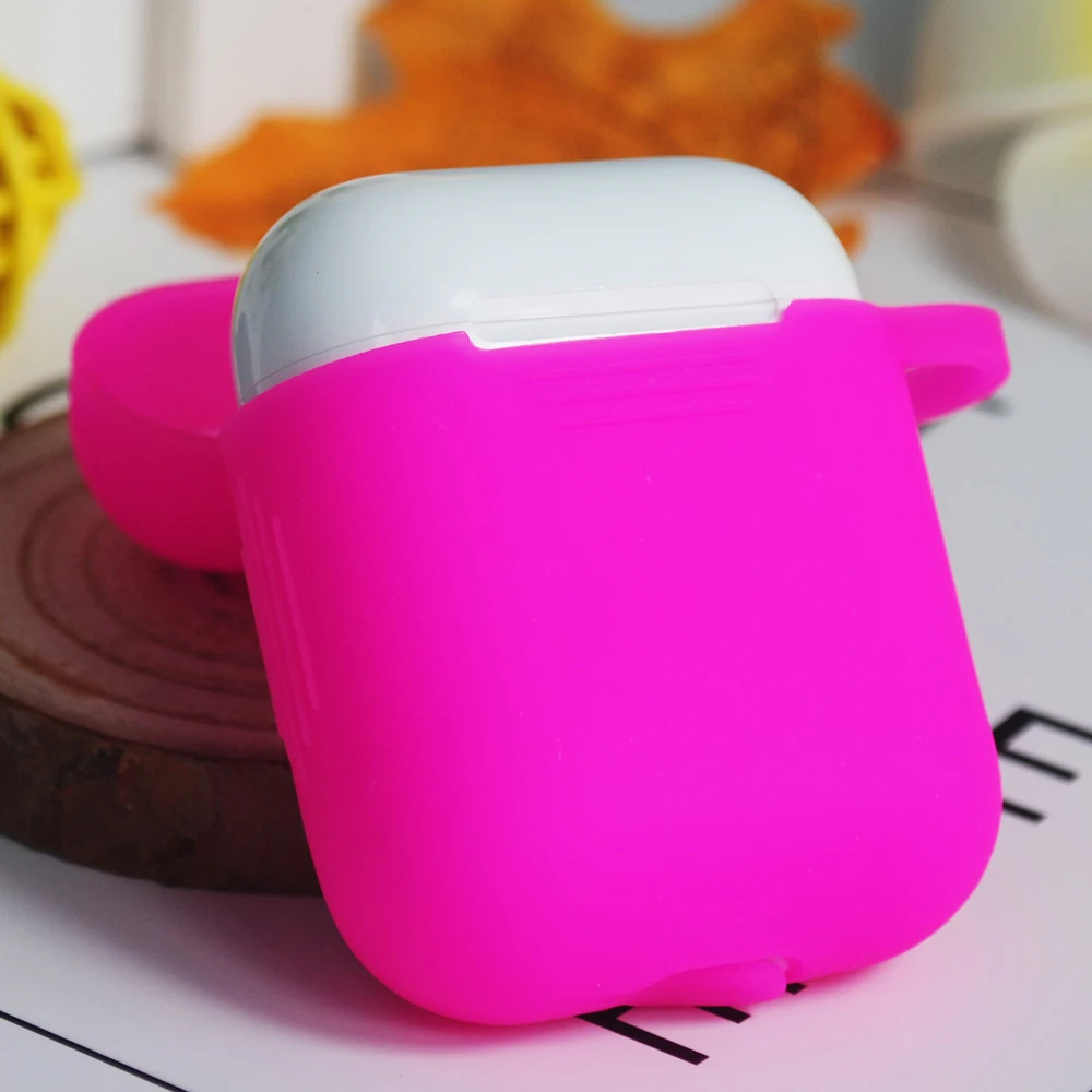 Olhveitra роскошный защитный чехол для Apple Airpods наушников силиконовый Air pods 2 Чехол