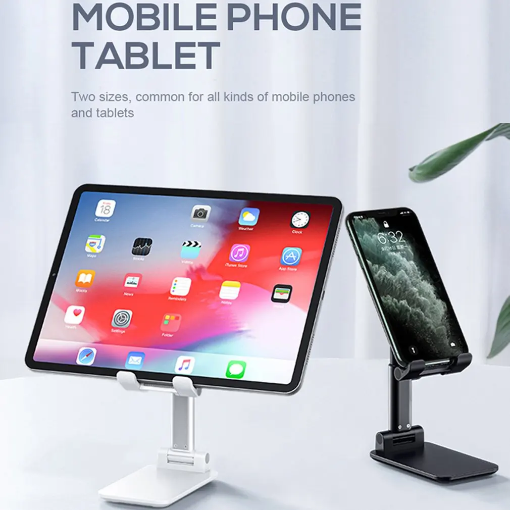Universal Desktop Mobile Phone Holder Stand for IPhone IPad Adjustable Tablet Foldable ExtendTable Cell Phone Desk Stand Holder
