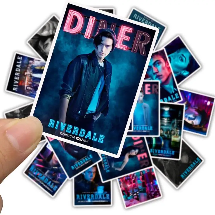 25 шт. в упаковке персонаж ривердейл стикер s водонепроницаемый СКЕЙТБОРД гитара