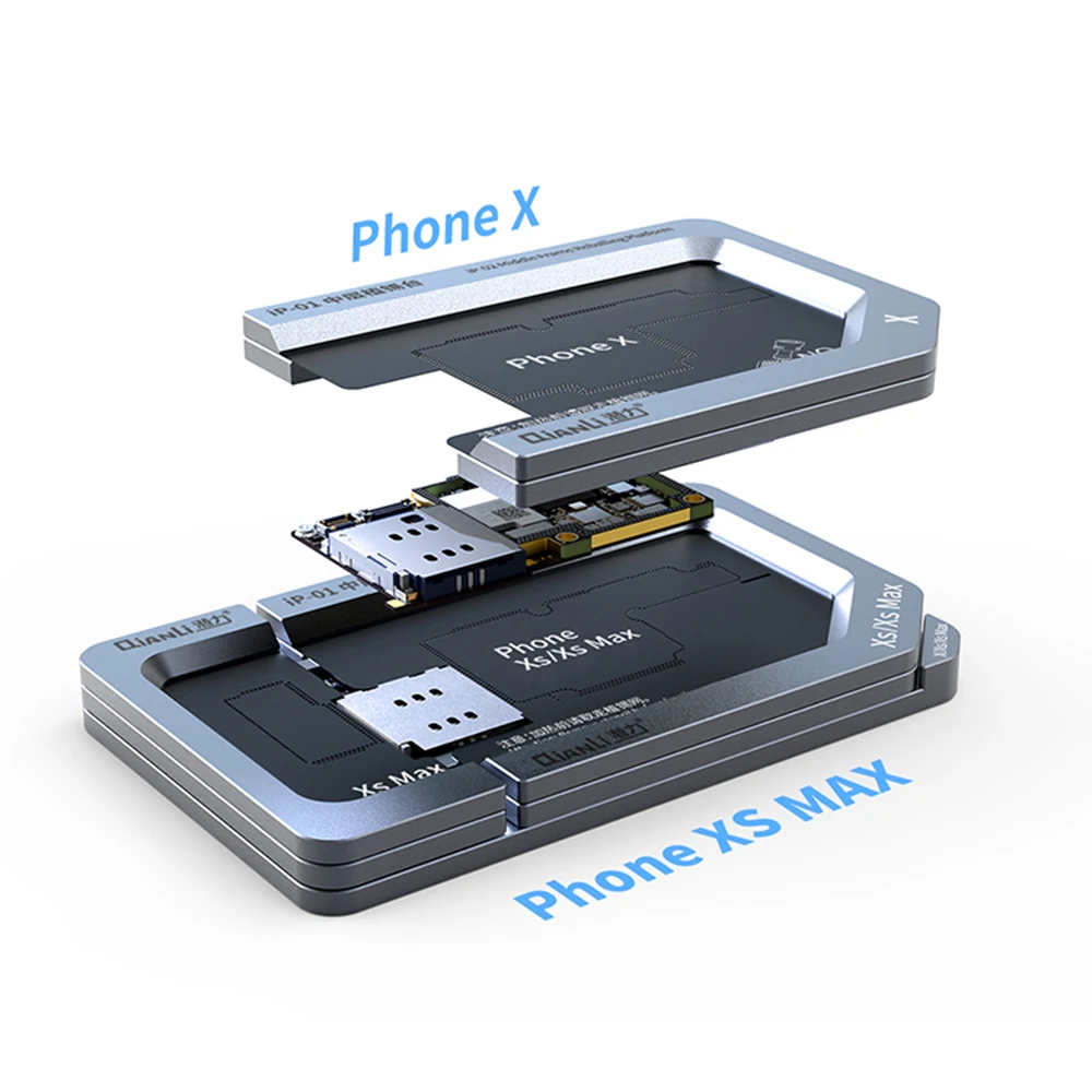 Трафарет Qianli Bga для ремонта платформа Iphone X Xs Max 11 Pro материнская плата средний слой