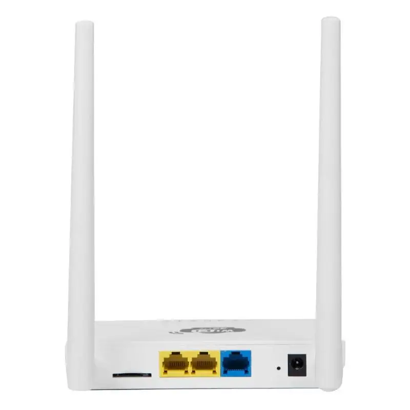 Белый CP6 WiFi маршрутизатор беспроводной 300 Мбит/с 2 в 1 чип Qualcomm двойная антенна дизайн стабильный надежный более широкий охват 2 антенны 4G LTE - Цвет: Белый