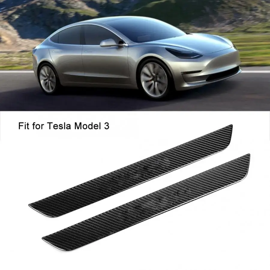 Подходит для Tesla модель 3 Накладка из углеродного волокна накладка Декоративная