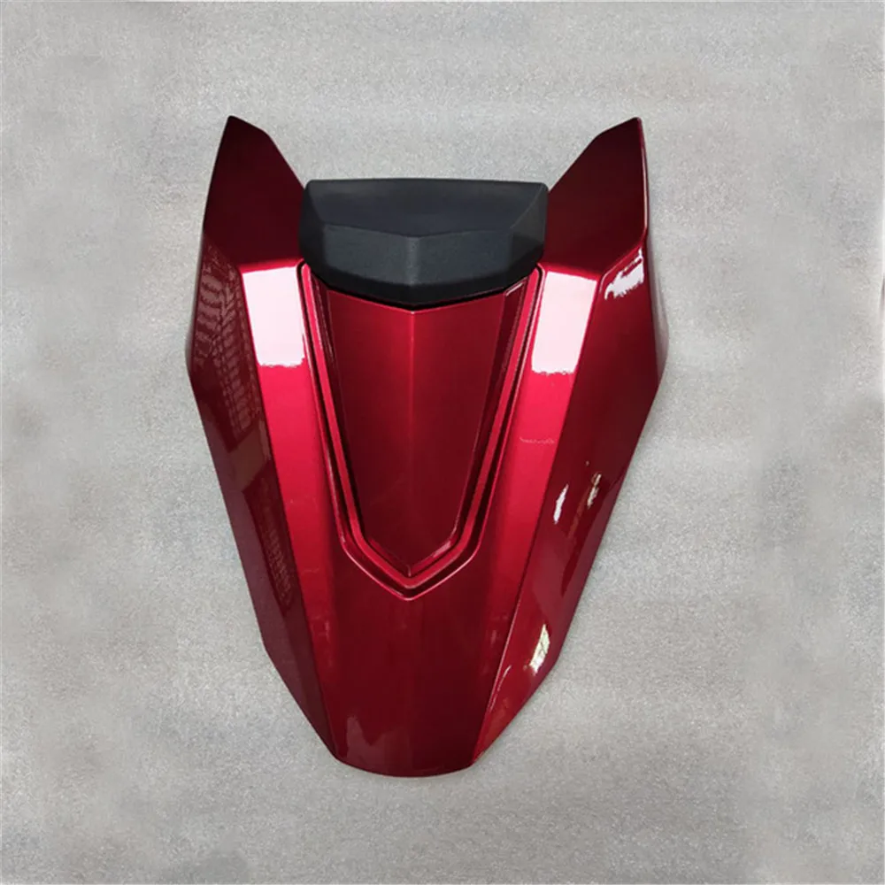 CB650R RED Аксессуары для мотоциклов Задняя крышка сиденья с Резиновая прокладка для Honda CB650R CBR650R cb650r 19 задняя крышка хвоста - Цвет: CB650R RED