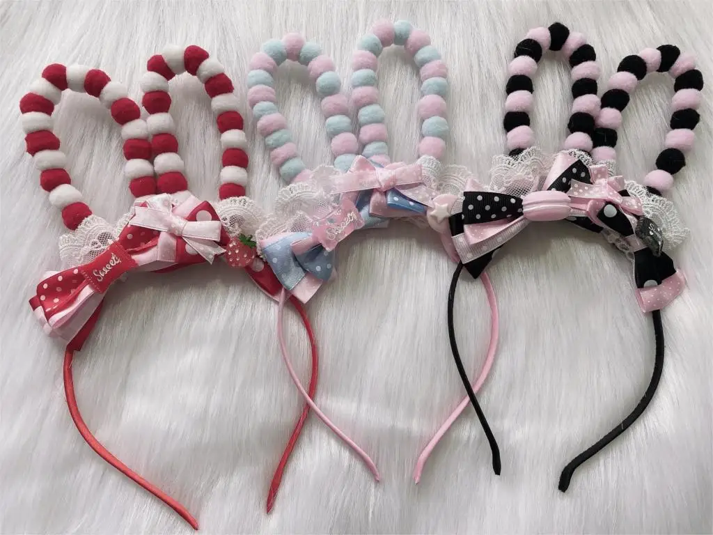 

Ободок для волос в стиле "Лолита"