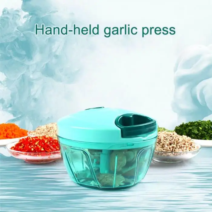 

Fashion Mini Chopper Mincer Slicer Pull String Manual Processor For Vegetables Fruits Salad Onions