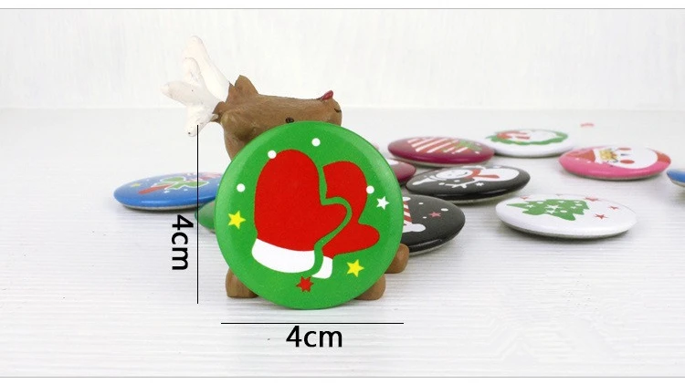 5шт Новое прибытие Новогодние украшения Для дома Дети Маленькие подарки Badge фестиваль партия год украшения Рождество