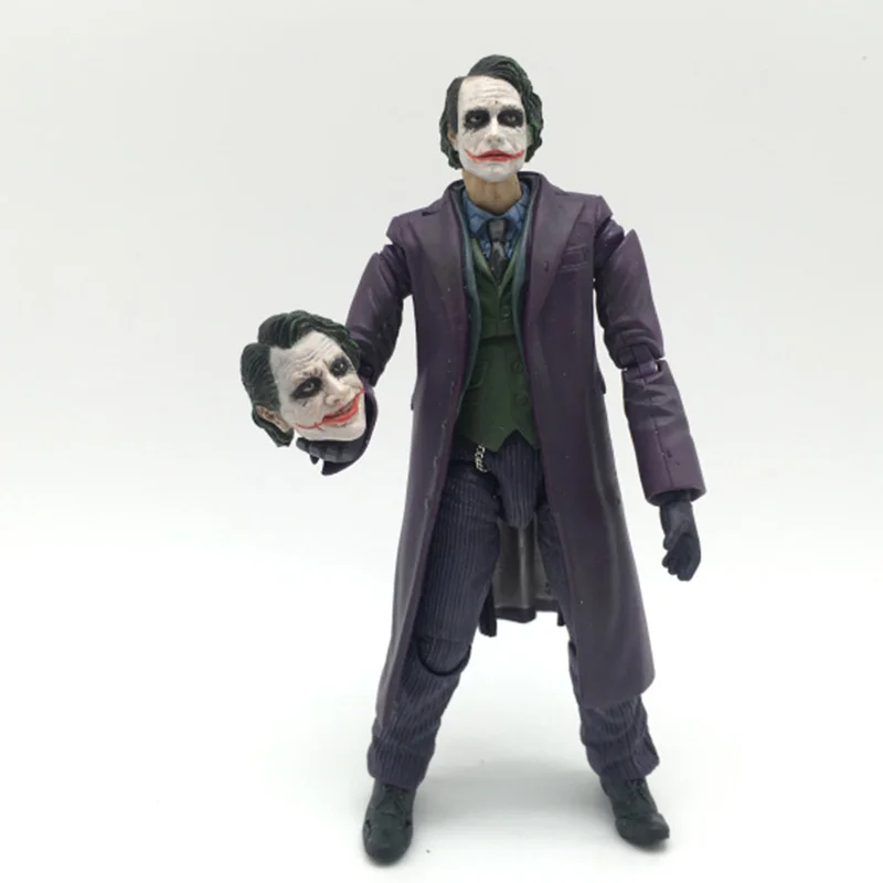 Подвижная модель 1/6 Scale мужской клоун Heath Ledger настоящая резьба по голове dark knight joker