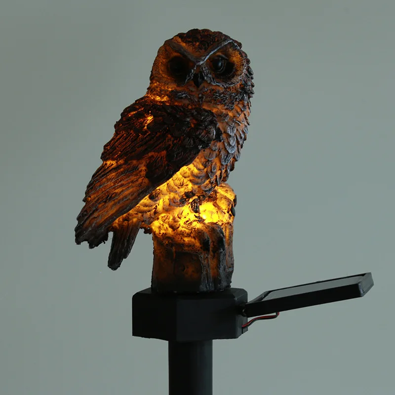 

Owl Garden Solar Light With Solar LED Outdoors Solar Light Solar Lamp Solar Garden Light Home Outdoor Yard Garden Solar Light