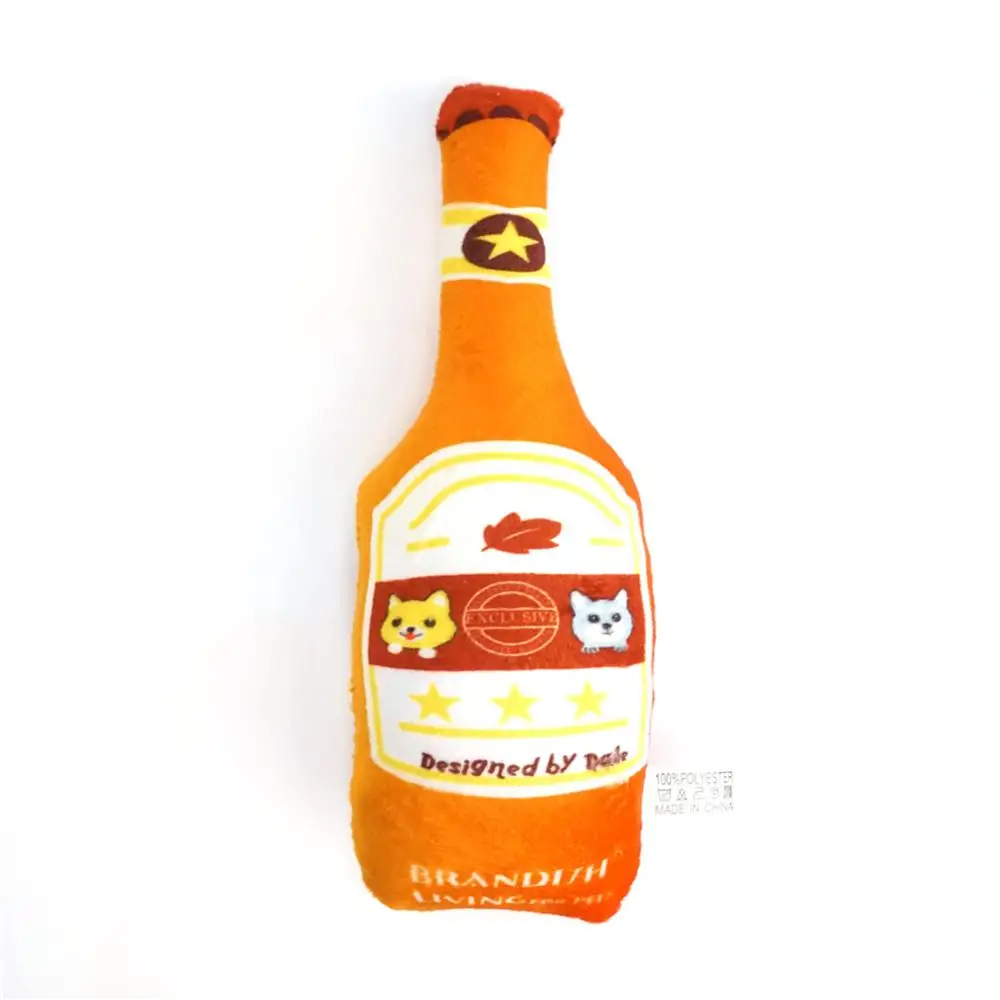 Пивная бутылка в форме собаки игрушки для домашних животных обучение животным