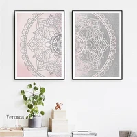nordic style modern home decor canvas painting mandala vintage poster wall art hd prints modular pictures for living room decor