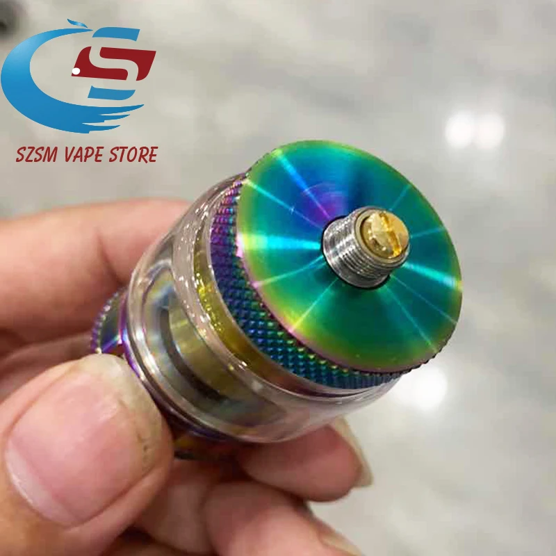 Атомайзер Deadth Rabbit RTA 25 мм 2 мл/4 5 мл rta с баком пузырем одна/двойная катушка