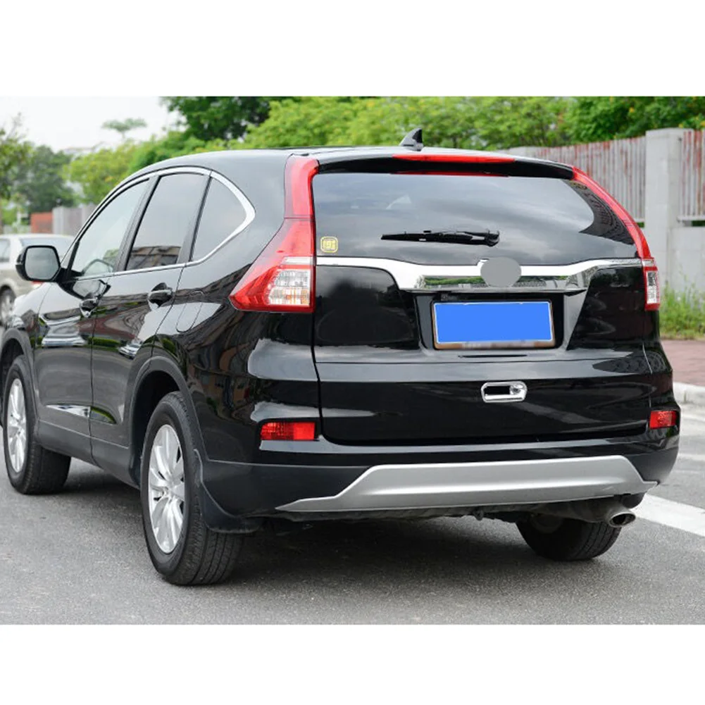 

Silver Door Handle trim Handle Rear Trim Trunk 1pc Cover Decoration Door