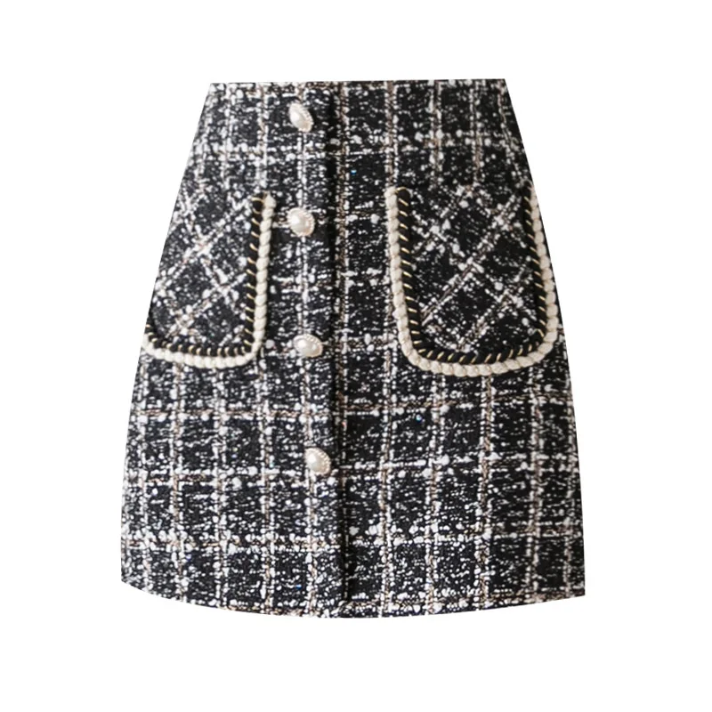 

Xiaoxiang style half skirt for women autumn / winter 2020