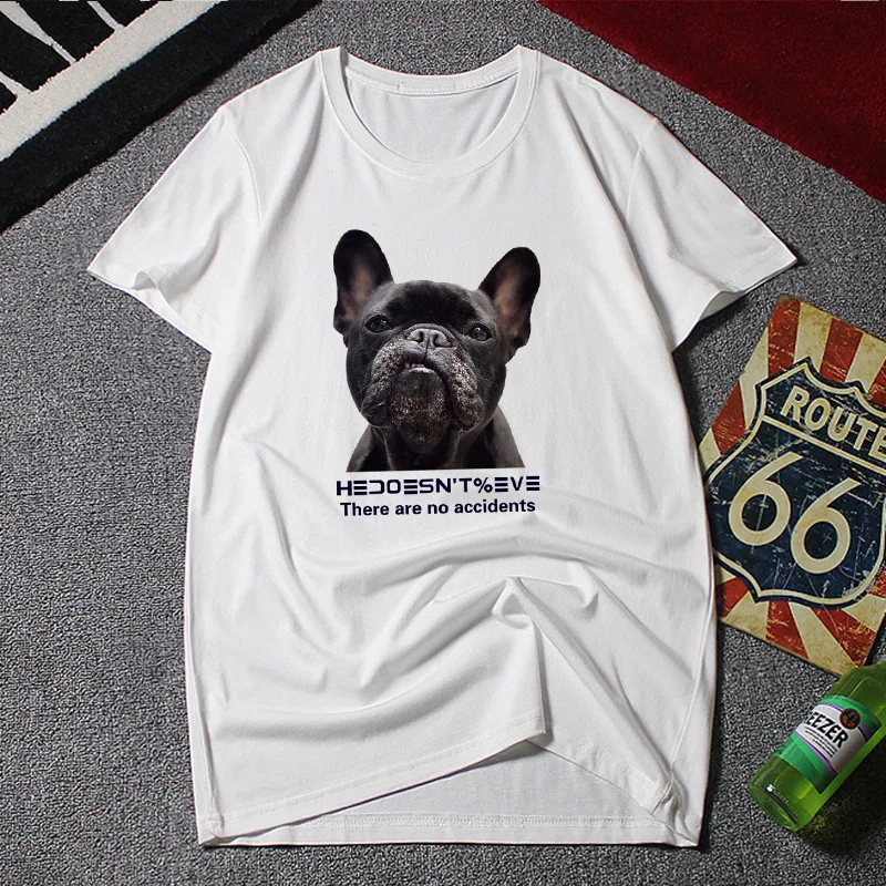 Футболка мужская в стиле Хай-стрит смешная креативная тенниска с коротким