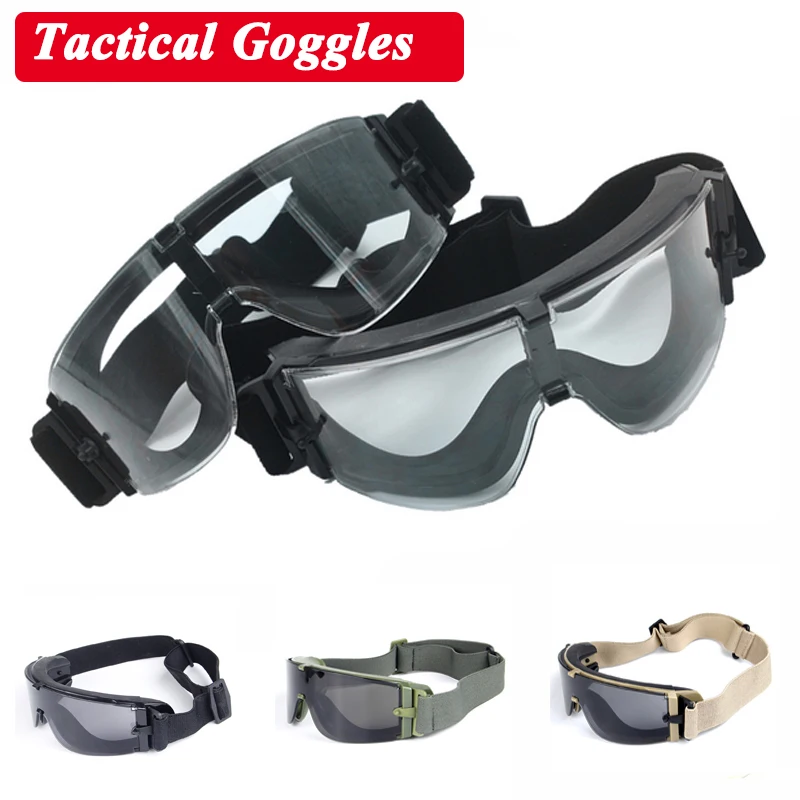 Хит продаж Пейнтбольные тактические очки для страйкбола X800 уличные спортивные