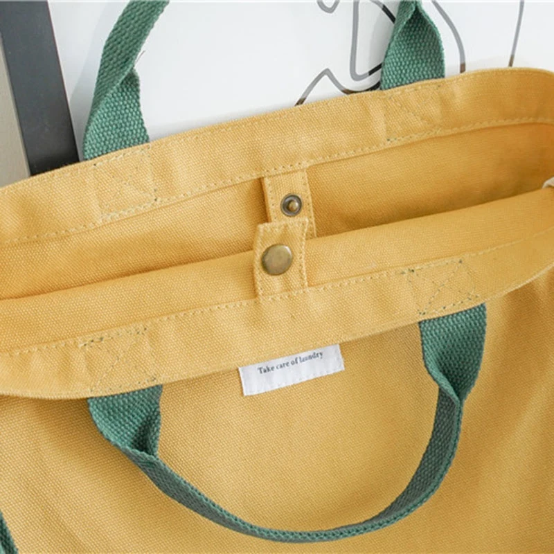 

New Canvas Shoulder Bag Environmental Shopping Bag Handbag Messenger Bag Wallet Ladies Casual Handbag