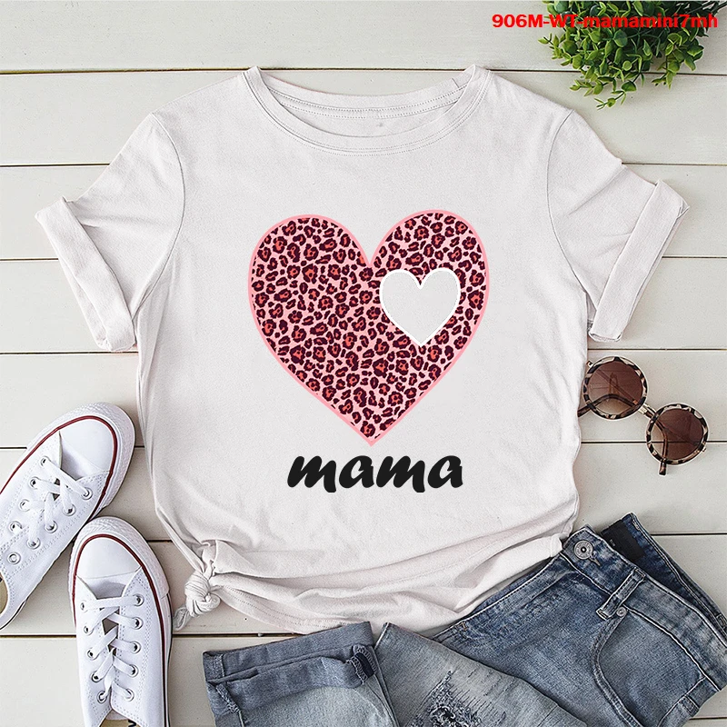 С надписью Mama модная одежда для всей семьи Одинаковая мамы и дочки наряды летнее