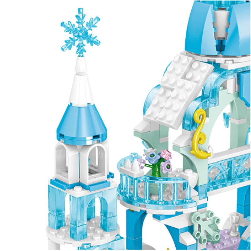 Зимний дом для друзей Playmobil 41168 принцесса ледяной Снежный замок фигурки героев