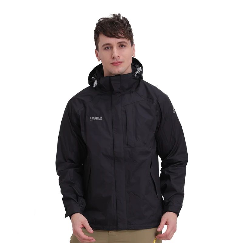 Мужские куртки ветровки ROYALWAY непромокаемые походные на весну и осень для походов