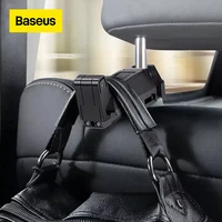 baseus car backseat phone holder hook auto fastener clip cellphone holder seat back bag hanger clip in car for iphone xr xiaomi