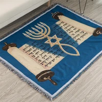 carpets for living room menorah carpets star of daivd jewish sofa mat