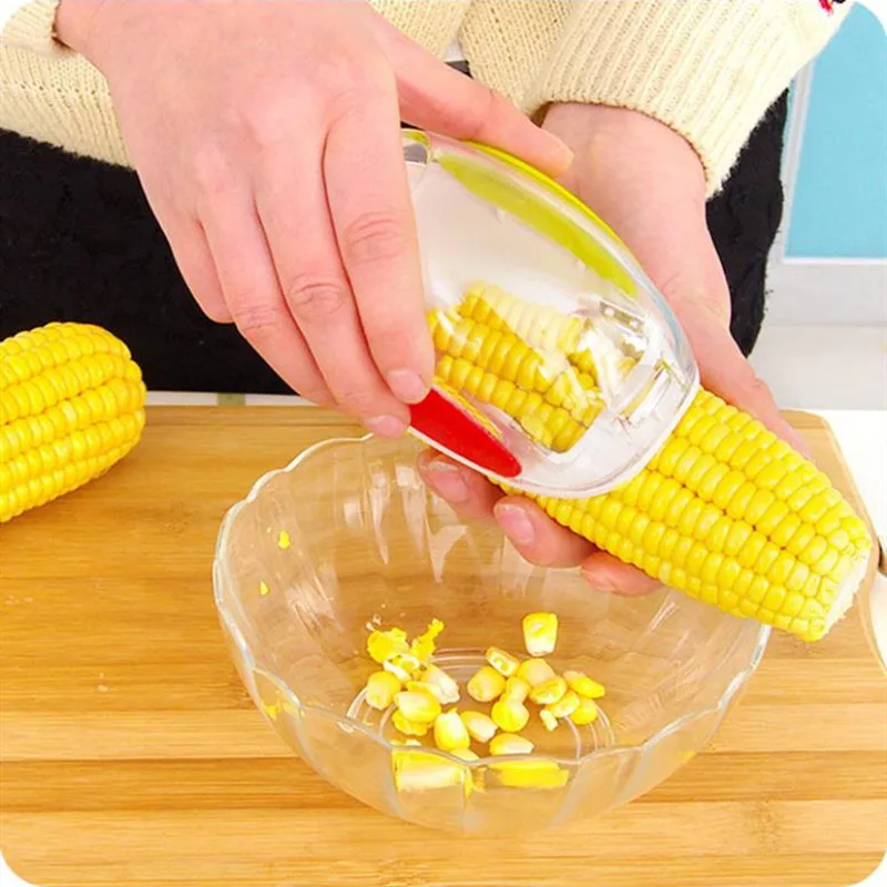 Hot Corn Stripper Threshing Stripping Kerneler Cut Peel Thresher Vegetable Cooking Tool Planing Salad Kitchen tools |